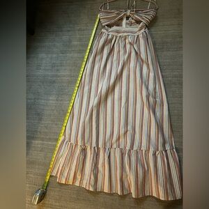 SHEIN Multicolor Striped Maxi Dress
